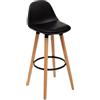 ATMOSPHERA CREATEUR D'INTERIEUR - Sedia da bar maxon nera