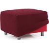 MAXIFUNDAS FUNDAS DE SOFA & CHAISE LONGU MAXIFUNDAS - Custodia per pouf RELIVE Bordeaux