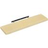 WOLTU Mensola da Muro Rettangolare Scaffale Libreria a Parete Decorazione per Cameretta Ufficio Porta CD/Dvd in Legno Rovere giallo 90cm RG9370kei