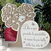 Regalami.shop Orologio con Albero della Vita e Cuori con Frase Artigianato Made in Italy con Elegante Scatola da Regalo (cm 35x29)