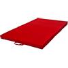 Velinda Materasso Divano Pieghevole Ospiti 120x200x10cm (Colore: Rosso)