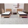 Osminthe Set di 2 Pezzi Materasso Singolo 80x190 Alto 12 cm Memory Foam,Comfort e Ergonomico,OEKO-TEX