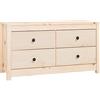 vidaXL Armadietto Miele 100x40x54 cm in Legno Massello di Pino