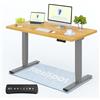 FLEXISPOT E5 PRO+ 120 * 60cm Certificato FSC Scrivania Regolabile in Altezza Standing Desk 2 Motori 3 Sezioni Scrivania Elettrica Scrivania Motorizzata con Piano