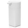 Inbagno Dispenser Sapone Bianco, 400 ml in plastica, Morbido al Tatto, Linea Tender