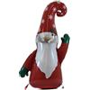 COSE DA CASA Babbo Natale Gonfiabile da casa Giardino Interno Esterno Albero di Natale cm 106 Gnomo Elfo Decorazione addobbo Natalizio Che saluta