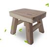XJHOME Sgabello in Legno, Sgabello Basso in Legno Massello per Uso Domestico Multiuso Sgabello per Mobili con Panca Piccola per Soggiorno Bagno Sgabello con Sedile Piccolo in Legno (Size : 15x25x20cm)