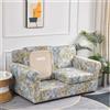 AQIGR Copridivano 2/3/1 posti con Braccioli Stretch con Cuscino Separati Elastico Decorazione del Soggiorno (Color : #14, Size : 2 Seater)