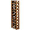Expovinalia Portabottiglie Vino Legno 10 Bottiglie - Cantinetta Vino da Terra in Pino, Wine Rack Porta Bottiglie 105x13x32 cm