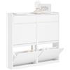 SoBuy Scarpiera con 4 Ante Ribalta e 2 Cassetti 98x19x95cm per Ingresso