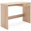 Finori Scrivania (B/H/P): 89 x 74 x 40 cm) con cassetto | Barre trasversali | Decorazione: rovere Sonoma