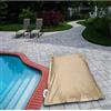 ZXTDD Il lusso sovradimensionato ospita comodamente due adulti float beanbag, cuscino salotto a base di fagioli galleggianti della piscina (senza imbottitura)-E (nessuna imbottitura)_140 cm x180cm.