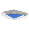 MUUN - Materasso Matrimoniale Memory Foam, 180x200, H 26 cm, Rivestimento Sfoderabile con Aloe Vera, Mod. PENELOPE, Ortopedico, Ipoallergenico, Antibatterico, Garantito 20 Anni