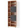 Vicco Mobile bagno alto Ilias, Rovere dorato, 60 x 190 cm, con ripiani regolabili per una conservazione ordinata