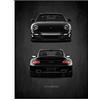 DìMò ART Stampa su Carta (Poster) Rogan Mark Porsche 911 Carrera Turbo Misura 40x30 CM