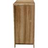 milani home - mobiletto in legno con 4 cassetti, legno naturale, 35 x 30 x 84 cm