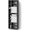 Livinity Mobile bagno alto Eisak, Antracite/bianco, 60 x 190 cm