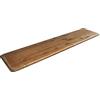 MODULARREDO | ANTICO CASALE Mensola da Muro, Mensola Legno, Scaffali Legno, Mensola da Parete, 116x24x2.4 cm, Noce - Made in Italy