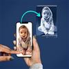 LOOXIS Foto Laser 3D Personalizzata della Propria Immagine in Vetro - Idea Regalo per Natale, Compleanno, Anniversario di Matrimonio, Donne e Uomini - Vetro Viamant, Ologramma, cuboide M, Verticale