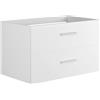 Vente-unique - Mobile sotto lavabo sospeso 80 cm Bianco - Kayla