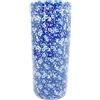 AcaciaHome - Portaombrelli rotondo in ceramica resistente - Perfetto supporto per casa, ufficio e ingresso - Aggiunge un tocco sofisticato agli spazi abitativi per bastoni da passeggio e canne (Fiore