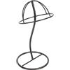 Zerodeko Espositore per Cappello in Metallo: Espositore per Cappello da Tavolo in Filo Metallico Autoportante Porta Parrucca Organizzatore per Vendita Dettaglio per