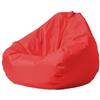 LOVSSU Fodera Per Sedia A Sacco Pouf galleggiante impermeabile for esterni, senza imbottitura, for giardino, spiaggia, campeggio, piscina, poltrona Oxford(Red,D100cm-cover-adults)