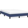 HEFZGDB Giroletto Blu 120x190 cm in Tessuto Giroletto Singolo Giroletto Matrimoniale Struttura Letto Matrimoniale Bed Frame per Camera Degli Ospiti Camera Da Letto Albergo Dormitorio