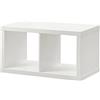 IKEA KALLAX Scaffalatura, bianco77x42 cm
