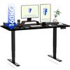 FLEXISPOT E5 PRO+ Tavolo Regolabile in Altezza 180×80 cm con Certificazione FSC, Standing Desk Elettrico a Doppio Motore, Struttura a 3 Segmenti con Piano Incluso