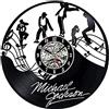 AVJERA Regalo Orologio da Record in Vinile per i Fan di Jackson