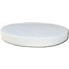 Baldiflex Emporio Materasso Rotondo Roundform - Diametro 220 cm - Rivestimento Sfoderabile in Tessuto Aloe Vera