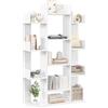 RELAX4LIFE Libreria ad Albero Autoportante, Organizzatore da Angolo con 13 Ripiani Aperti, Scaffale Cubo Decorativo per Soggiorno, Studio, Ufficio, Alto 141 cm (BIANCO)