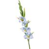 Generic Alti rami di gladiolo in poliuretano, fiori finti fatti a mano, realistici al tatto, per matrimoni, ricevimenti, decorazione per casa e ufficio, composizione floreale (blu)