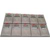 ckpsms ORGAN aghi - #Organ-DBX1 Aghi per macchina da cucire per organo in Giappone da 100 pezzi Compatibile con / sostituzione per Juki Marca DDL-555,DDL-5530, DDL-5550 DDL-8700 DDL-8700-7(Organ-DBX1 12/80)