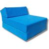 Natalia Spzoo Materasso futon pieghevole lunghezza 160 cm in diversi colori (blu)