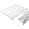 AX SCOLAPIATTI IN METALLO PLASTIFICATO CM. 76 80