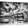 Pixxprint Lago Stampa su Tela 60x40 cm Artistica murale
