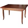 Castagnetti 1928 Verona Tavolo Allungabile, Legno, Tinto Noce, 120 x 80 x 80 cm