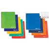 Tinta Unita Quaderno con spirale A4 80f Quadretti 5mm copertina plastificata TINTA UNITA spiralato