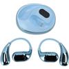 Asixxsix Auricolari AI Language Translation, 144 lingue cuffie traduttore in tempo reale, auricolari wireless Bluetooth con riduzione del rumore, auricolari AI Translator (BLUE)