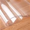 Yuly Tappetino da scrivania trasparente, 150 x 60 cm, tappetino protettivo antiscivolo per scrivania, in PVC, tappetino per mouse impermeabile, resistente al calore