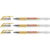 Edding Set di 3 rulli a inchiostro gel Grip 2185 oro punta 0,7 mm