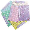 BM BeMore Tiny A4 Maxi Quaderni a Righe per Medie, Superiori, e Università | Quaderni Aesthetic Appunti con Copertina Glitter Fantasie Assortite - Set 10 pezzi, Carta 100g/mq, Rigatura 1R