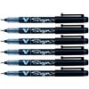 PILOT Set di 6 penne in feltro V Sign Pen punta media 0,6 mm, colore: Nero