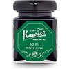 Kaweco Bicchiere di inchiostro da 50 ml, verde palma, verde palma, inchiostro di alta qualità per penna stilografica in calamaro, vegano, solubile in acqua sostenibile, calligrafia lettering