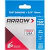ARROW ARRT5038 T50 Staples 10mm (3 / 8in) Confezione 5000 (4 x 1250)