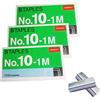 HeGangLy 3000 graffette n. 10, per Max HD-10D, mini cucitrice Swingline Tot e altre mini cucitrici che utilizzano graffette n. 10 (più piccole delle graffette standard). Argento
