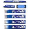 PILOT Special Bonus Pack Pilot Frixion Ball penna roller [0,7] 12 mine di ricambio ricariche incluse | 4 Set da 3 pezzi blu + 1 FriXion Ball in blu e 1 FriXion Original Remover in blu