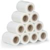 Eigenmarke 10x Mini Pellicola Estensibile 10 cm x 150 m, 23 my, Trasparente, Pellicola per Pallet, Pellicola da Imballaggio, Pellicola da Avvolgimento